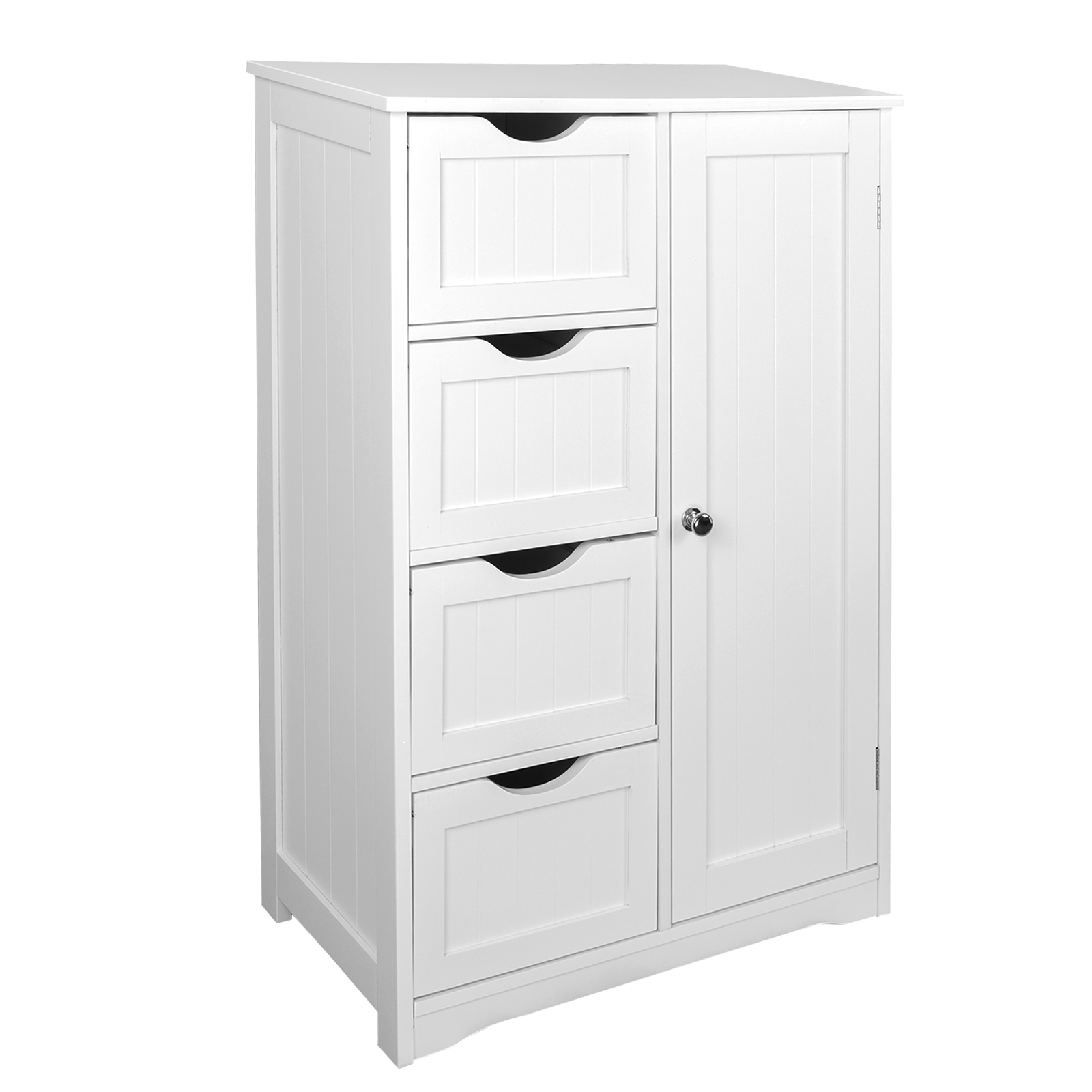 Badschrank Küchenschrank Beistellschrank aus MDF verstellbare Ebene