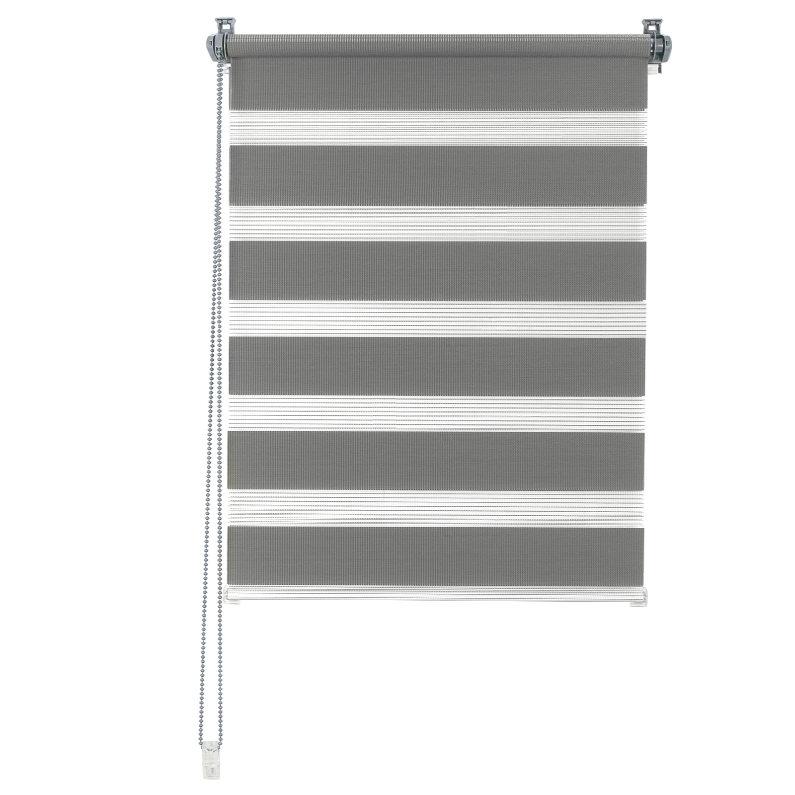 Klemm Rollos ohne Bohren Fensterrollo Fensterrollo Dunkelgrau 110x150cm
