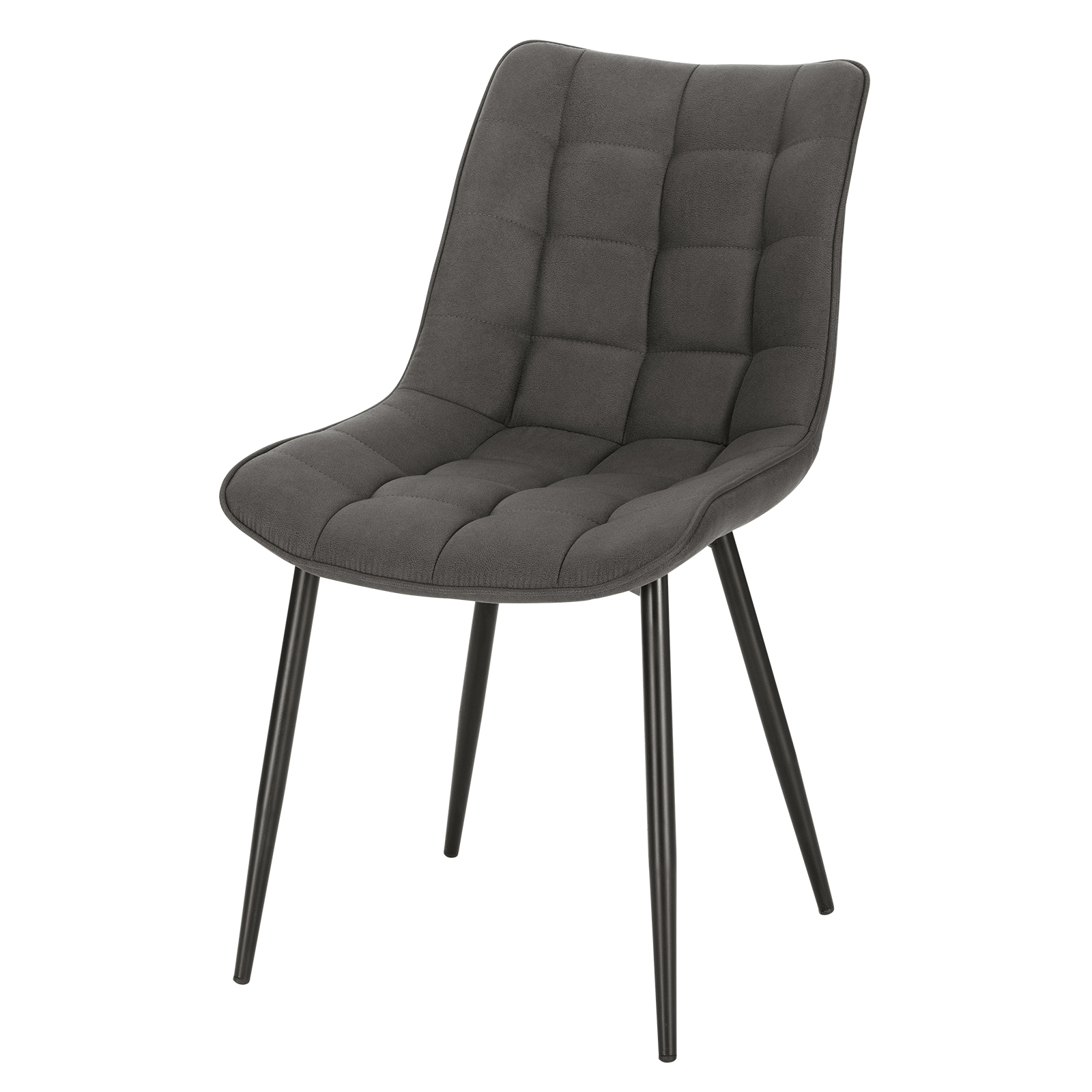 2xEsszimmerstuhl Stühle Küchenstuhl Polsterstuhl Stoffbezug Wohnzimmer