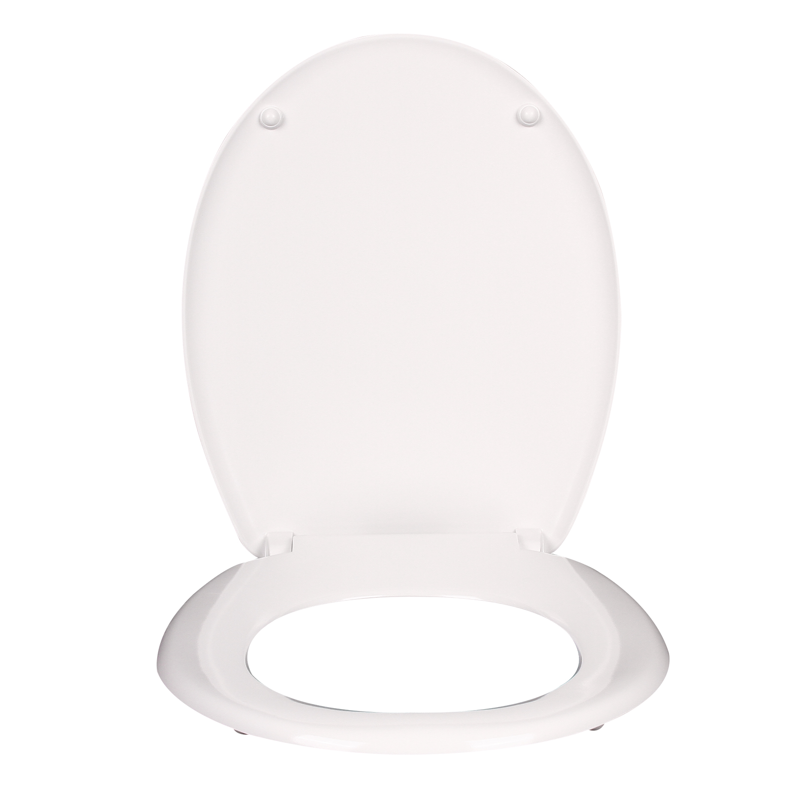 WC-Brille Toilettendeckel WC Sitz Deckel Toilettensitz Absenkautomatik 0459MTG
