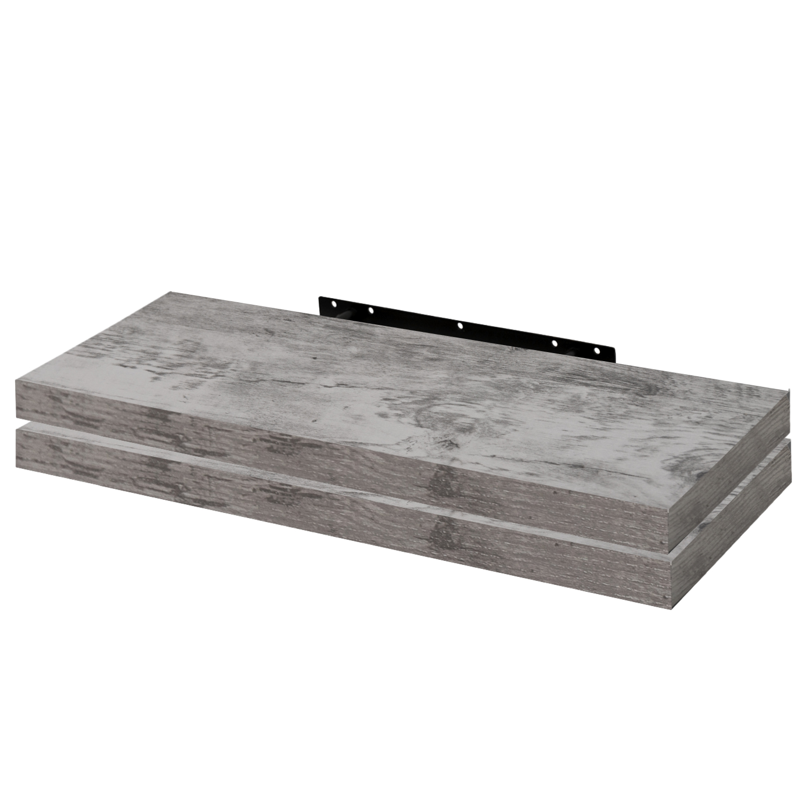 2er Set Wandregal Wandboard Hängeregal Dekoregal Whonzimmer MDF Holz