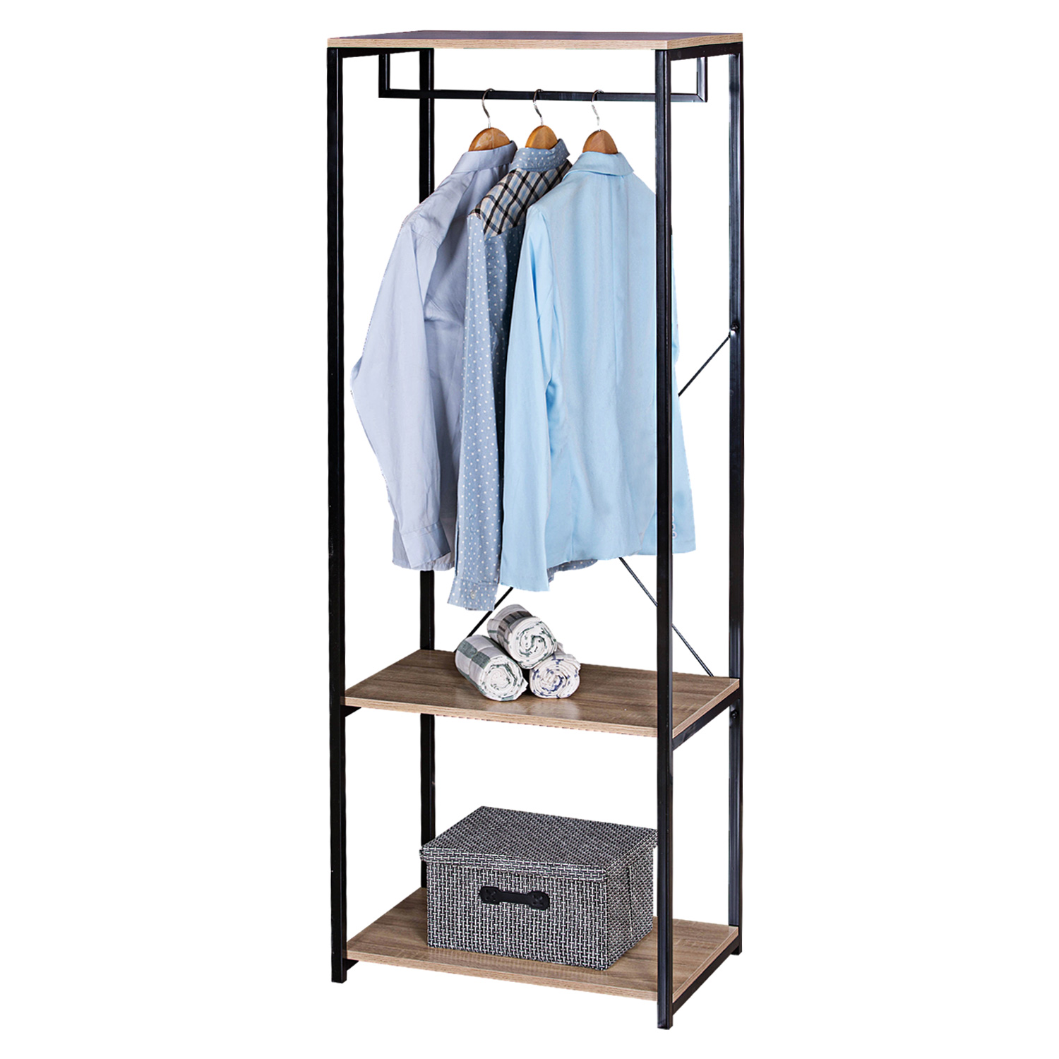garderobe regal metall