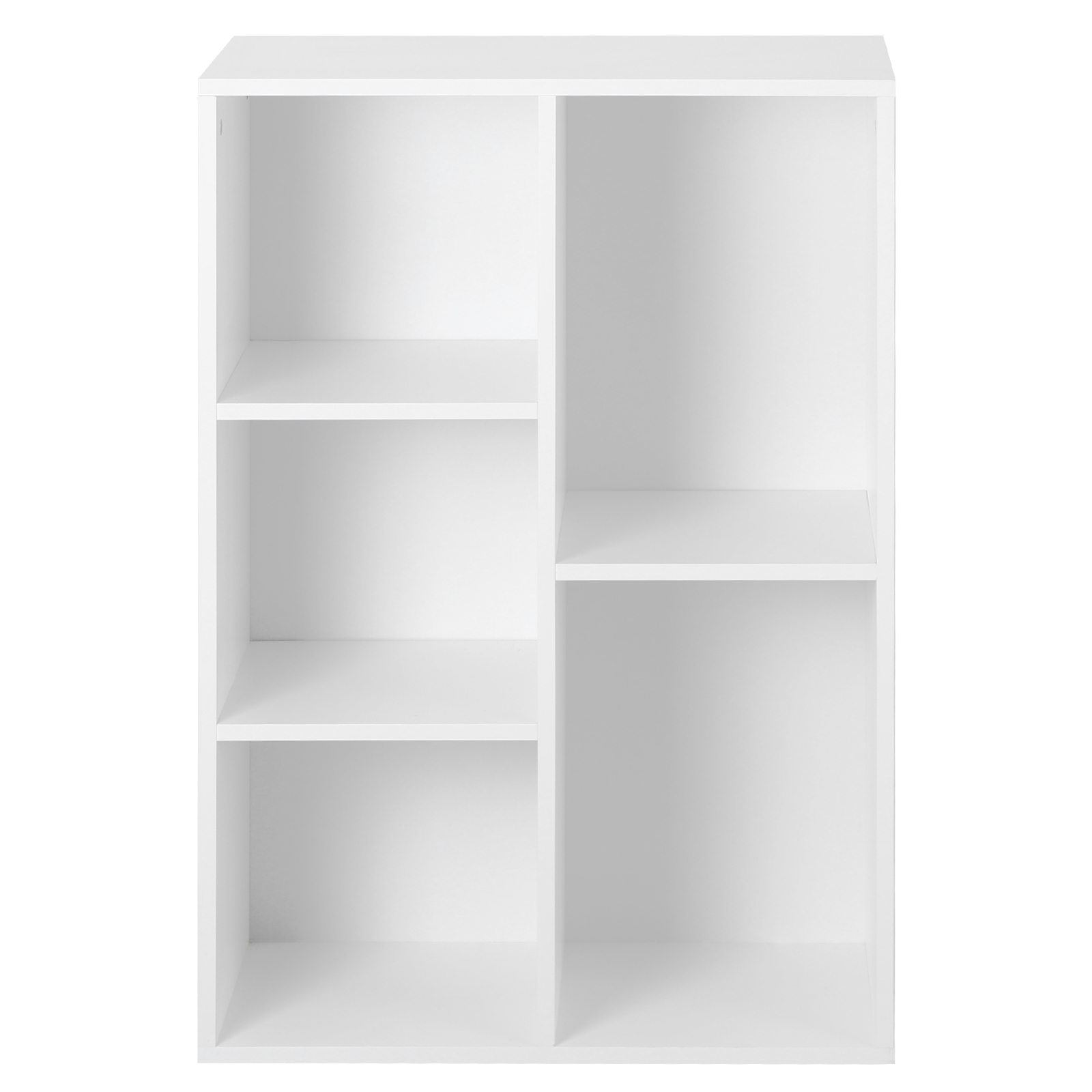 Bücherregal Weiß Bücherschrank Holzregal Standregal Aufbewahrungbox