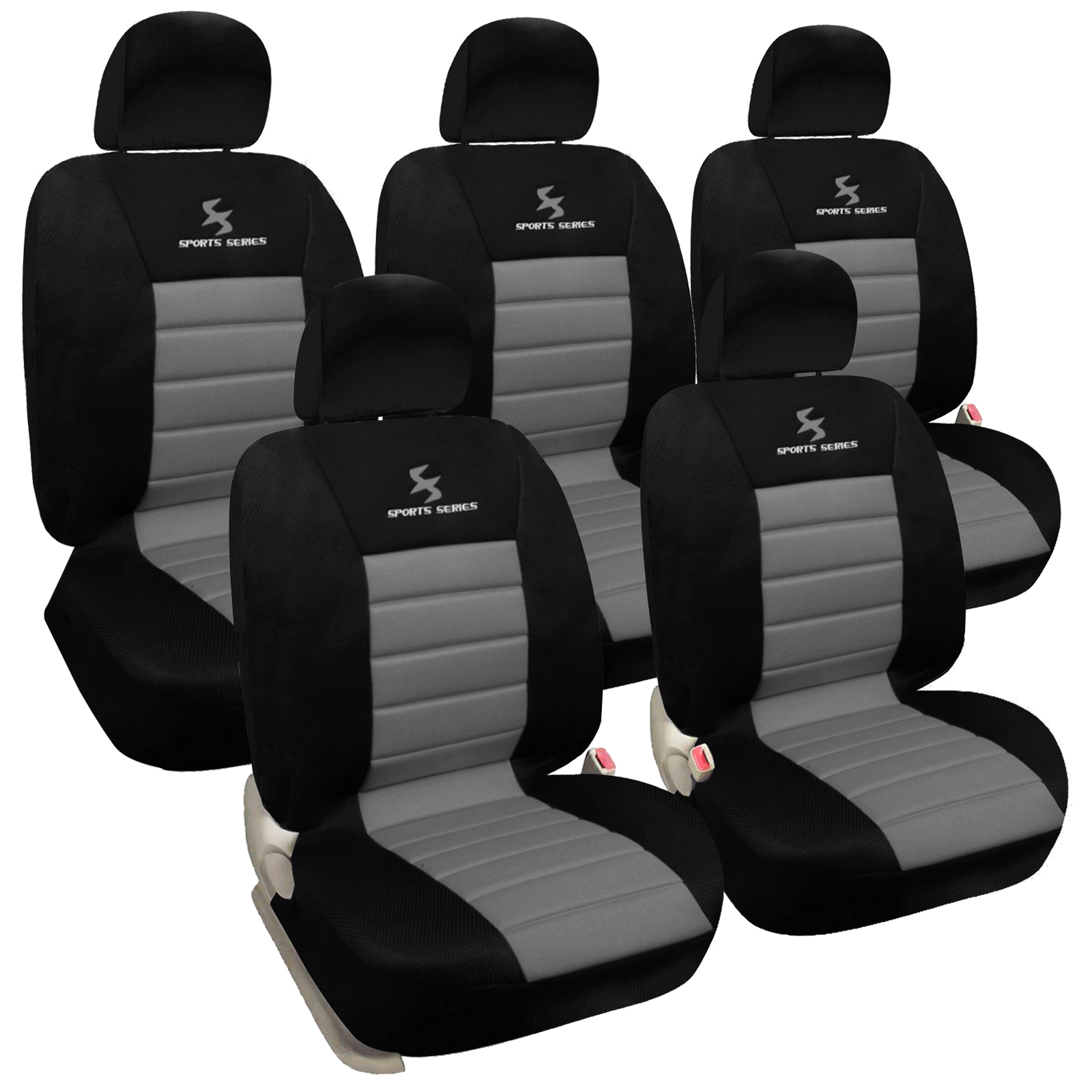 1X Auto Sitzbezug sitzbezüge Schonbezug universal Größe Sitzauflage PU Leder 