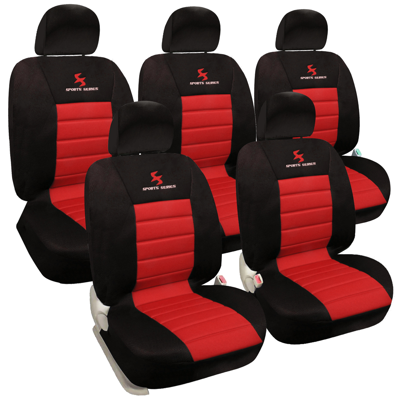 Sitzbezug Autositzbezug Schonbezug, Komplett-Set, Subaru XV, Rot