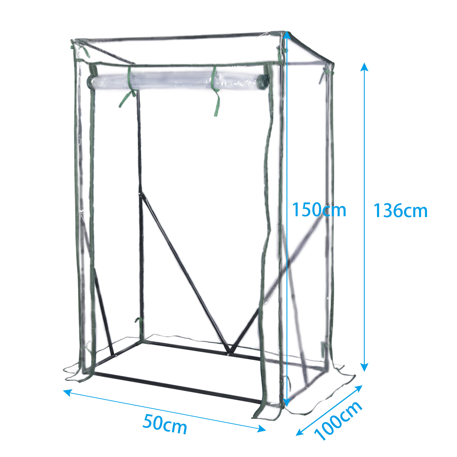 Gewachshaus Treibhaus Foliengewachshaus Fruhbeet Blumen Tomaten Gartenhaus 01hf Ebay