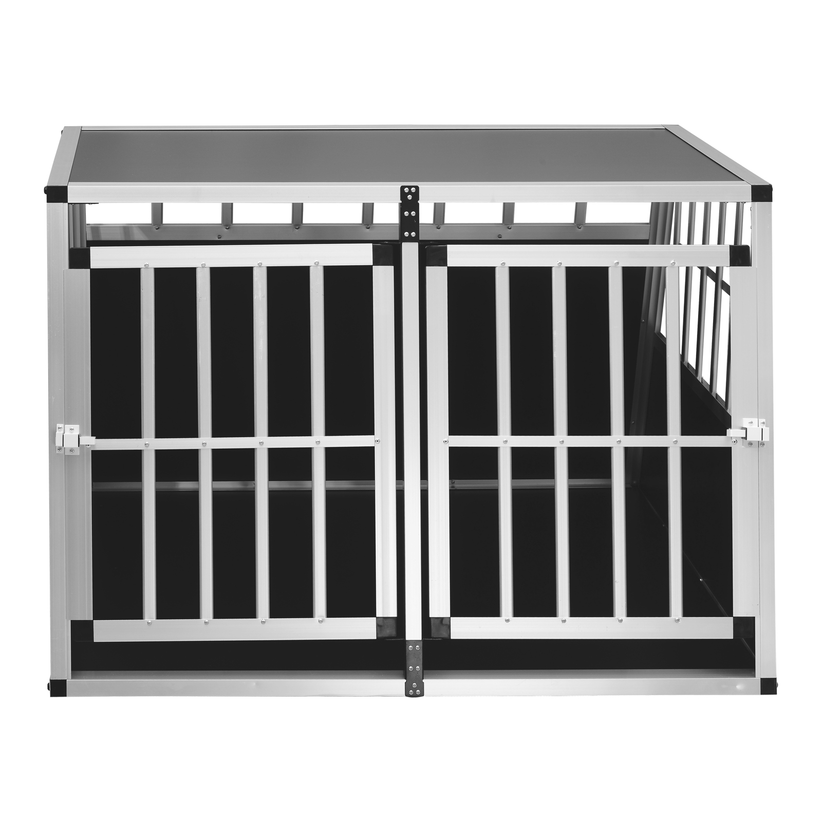 Hundebox Transportbox Hundetransportbox Reisebox Gitterbox Alu Auto