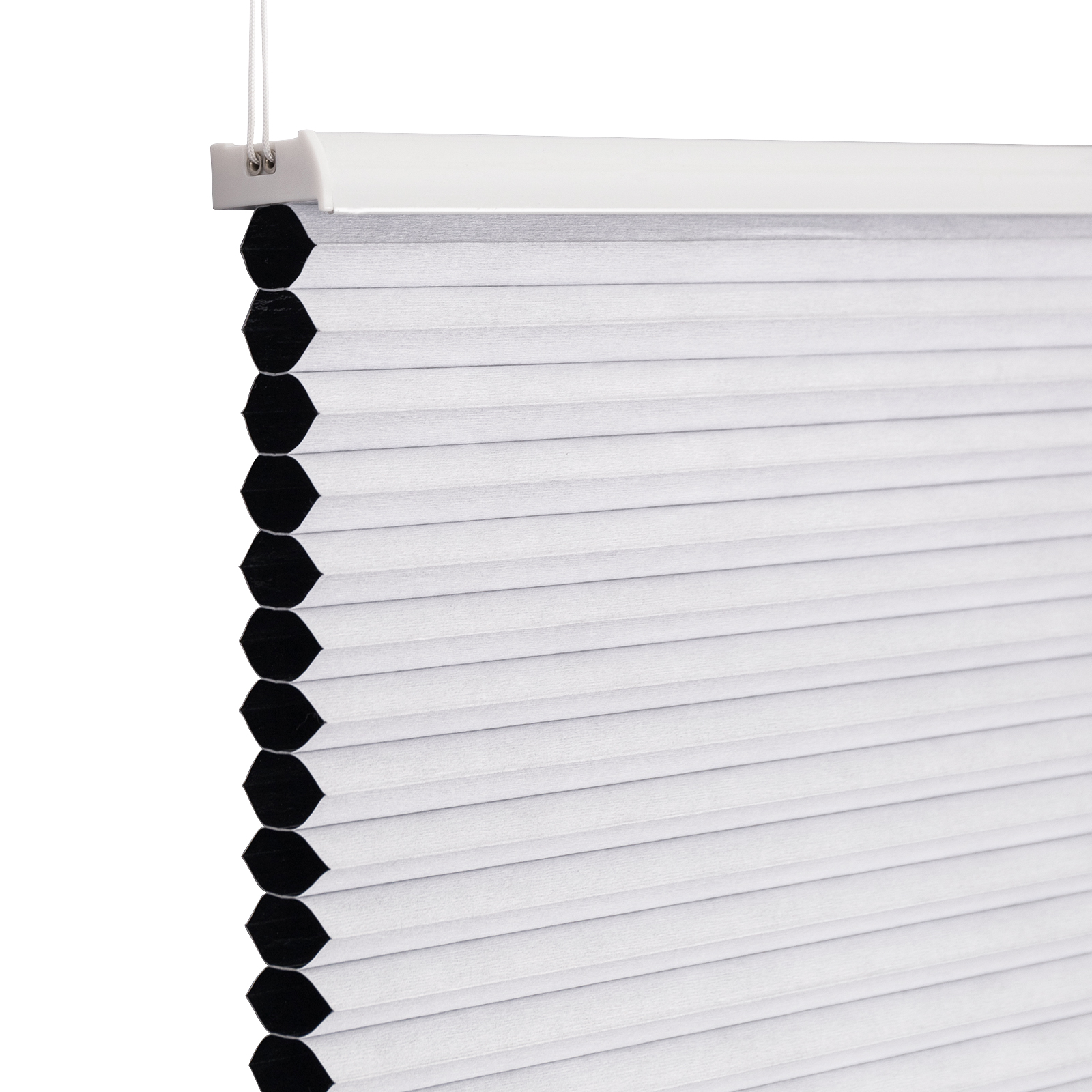 Thermo Waben Plissee Weiss Rollo 100 Verdunkelung Plissee Klemmfix